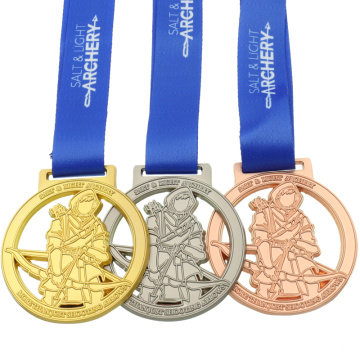 Cheap Medal Awards Custom Gold Silver Bronze Championships' Medal